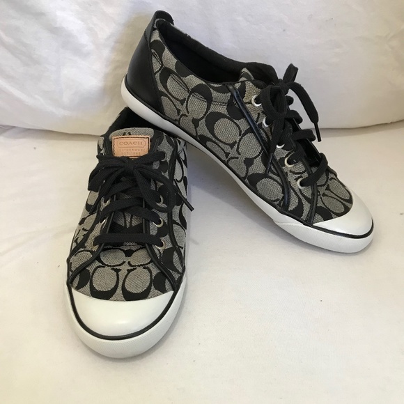 Coach Shoes - COACH Women’s Size 11 Barrett Black and White Sneakers